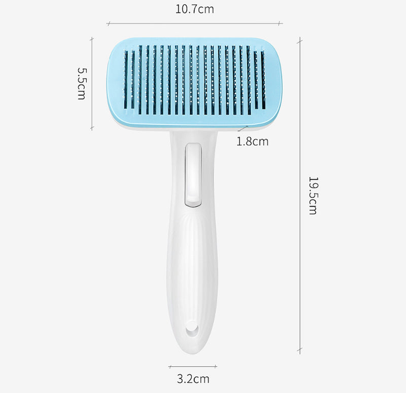 Pet Automatic Hair Removal Comb Pet Dog One Click Hair Removal Needle Comb Pet Comb Universal Hair Removal Comb For Dogs And Cats