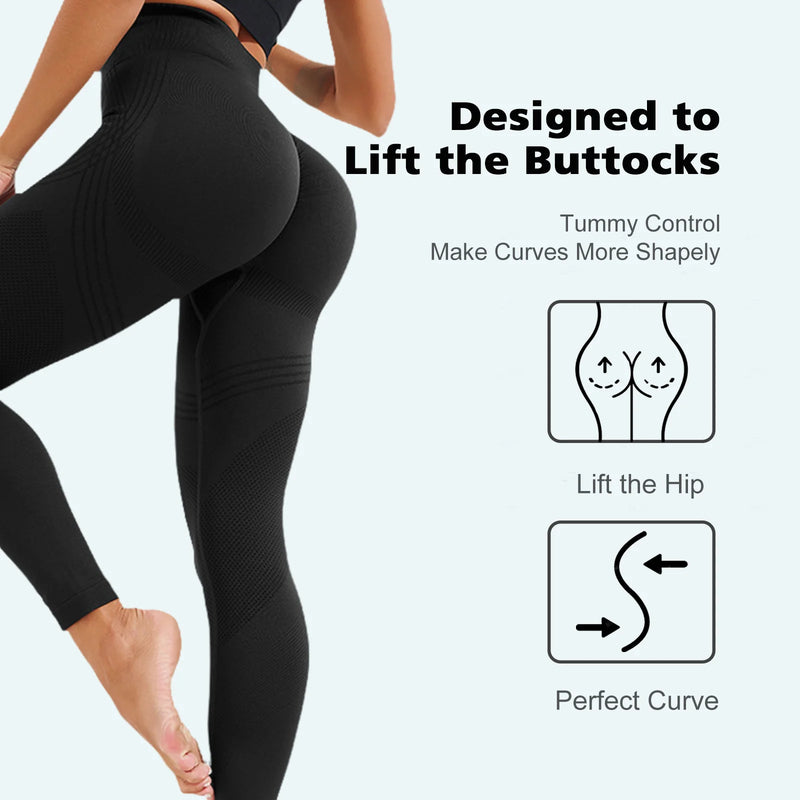 Women's Yoga Leggings High Waisted Leggings Soft Athletic Tummy Control Pants for Running Yoga Workout Leggings