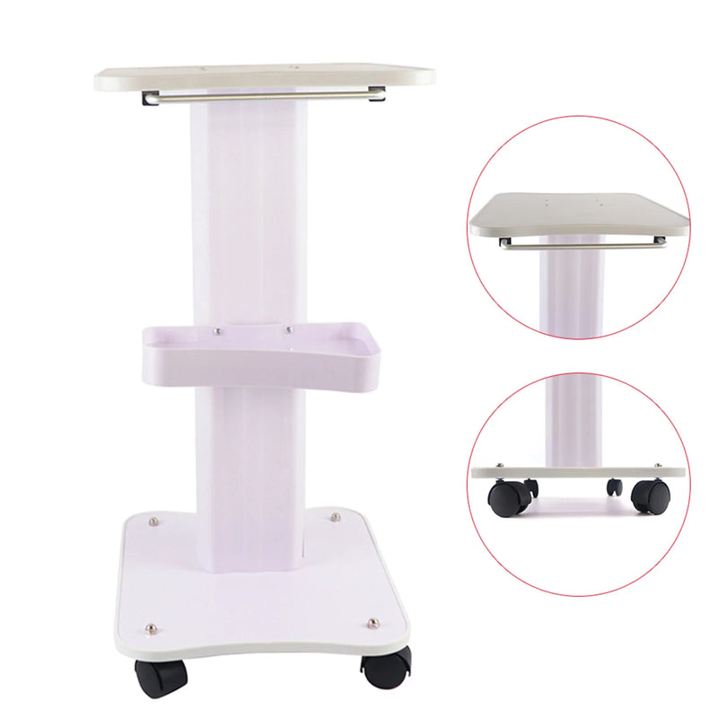 Trolley Stand Salon Rolling Cart Beauty Auxiliary Trolley Organizer Cart With Wheel Spa Salon Furniture Tool Cart Storage Cart