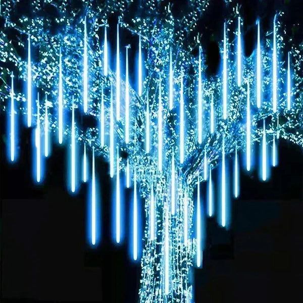 Solar LED Meteor Shower Light Holiday String Light Waterproof Fairy Garden Decor Outdoor Led Street Garland Christmas Decoration