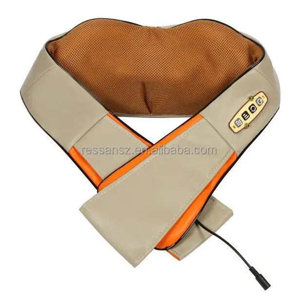 Neck Massager Deep Tissue 3D Kneading Portable, with Heat, Shiatsu Massager for Neck, Back, Shoulder, Foot