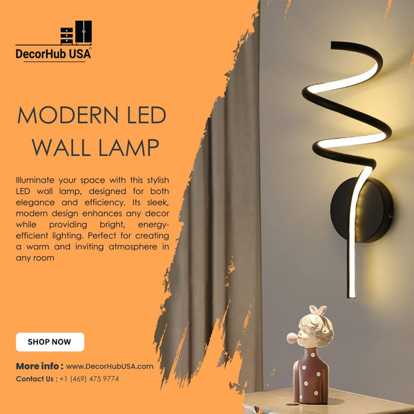 Modern Minimalist LED Wall Lamp Home Indoor Décor wall Sconce For Living Room Bedroom Bedside Lustres Backgroud Light Decoration