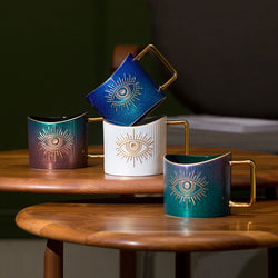 Evil Eye Coffee Mug - 4Pcs